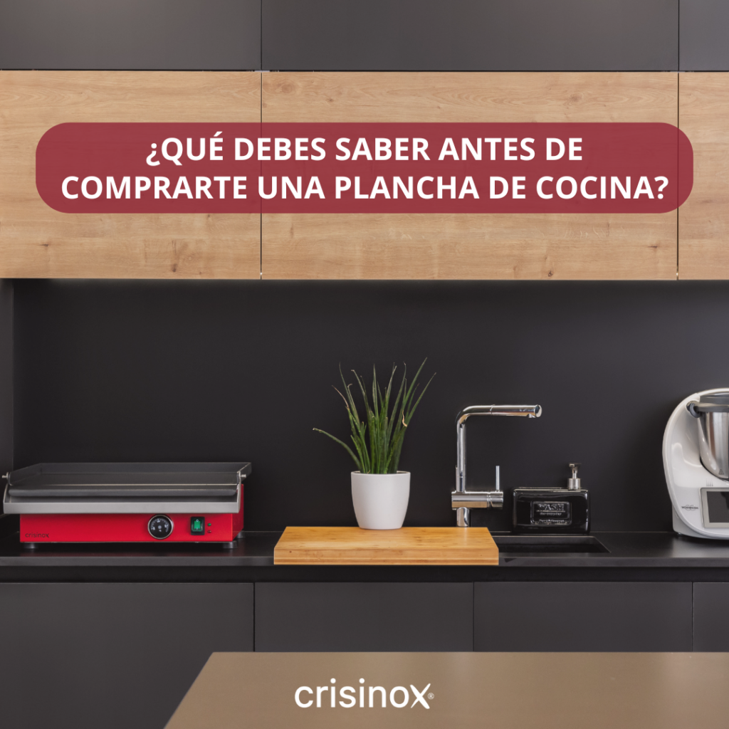 Lo que debes saber antes de comprar una plancha de cocina
